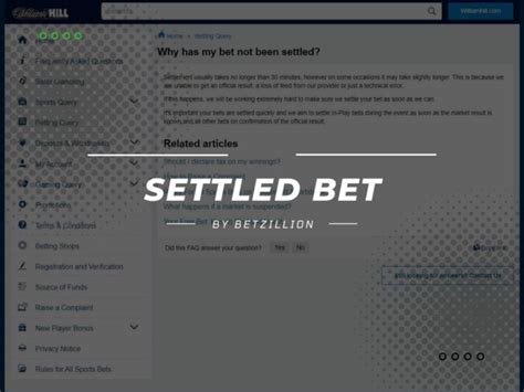 what does unsettled mean bet365|What Does A Settled Bet Mean & When Does A Bet .